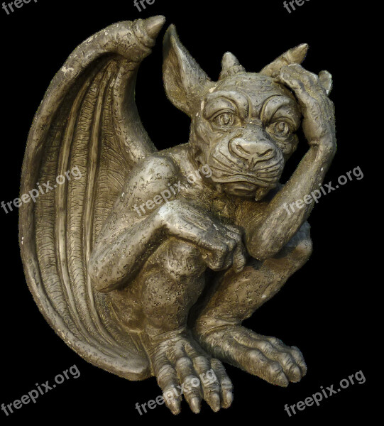 Dragon Gnome Gargoyle Fantasy Figure Mythical Creatures