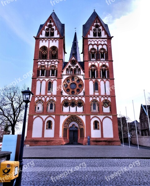 Limburger Dom Gothic Architecture Construction Art Hesse Landmark