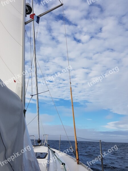 Yacht Sea Boat Ship Sky