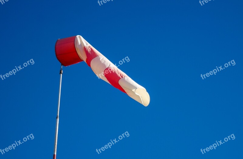 Wind Sock Wind Direction Anemometer Airport Wind