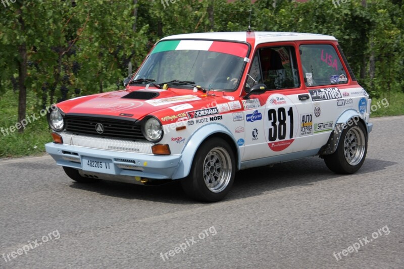 Abarth Italian Car Fiat Race