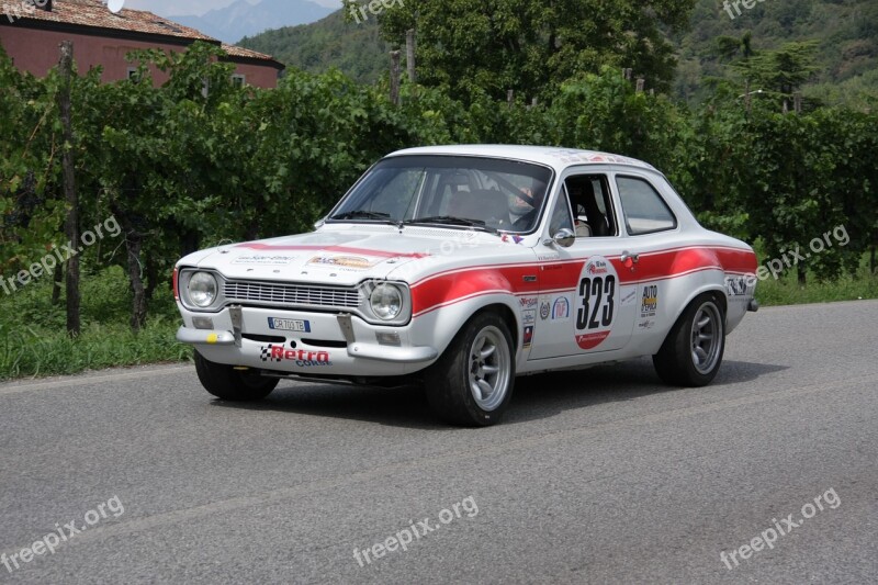 Ford Escort Rally Race Speed