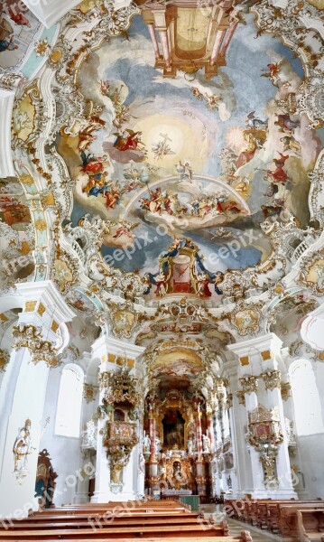 Wieskirche Wies Church Bavaria Rococo