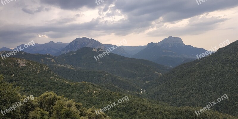 Spain Huesca Ordesa Monte Perdido Pyrenees