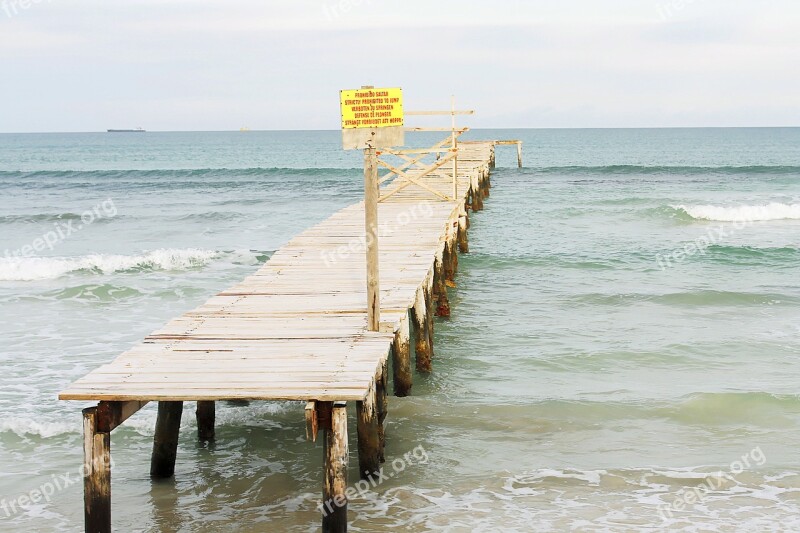 Majorca Sea Bridge Beach Water