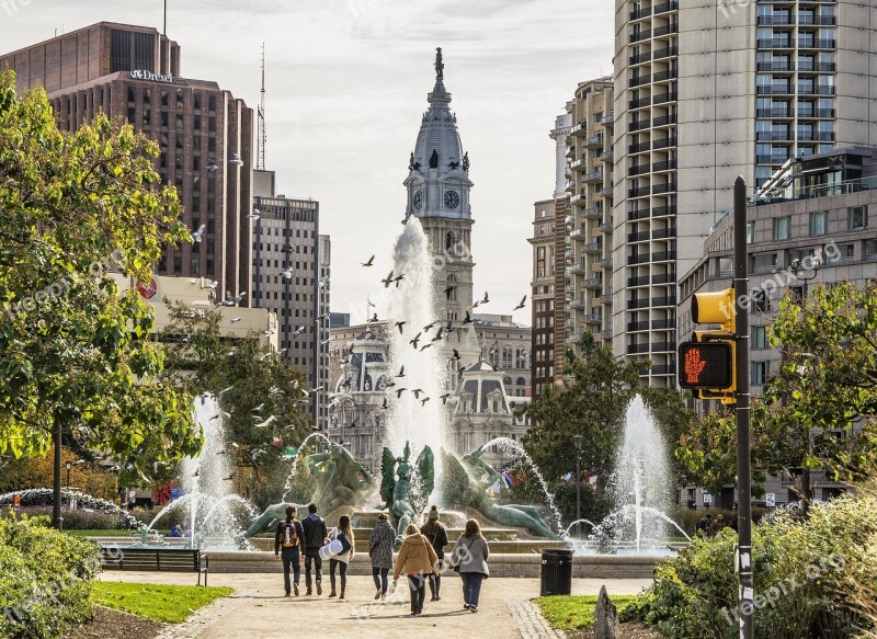 Philadelphia City Urban Philly Park