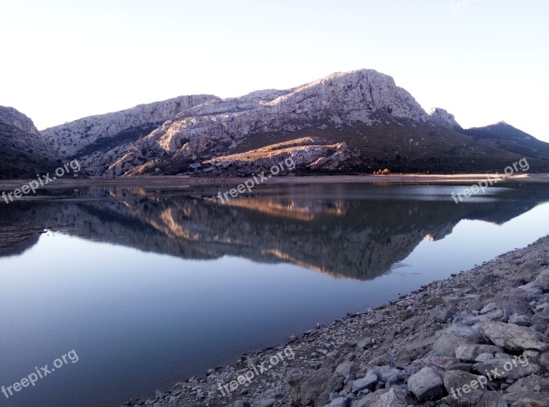 Cúber Reservoir Mallorca Mountains Spain