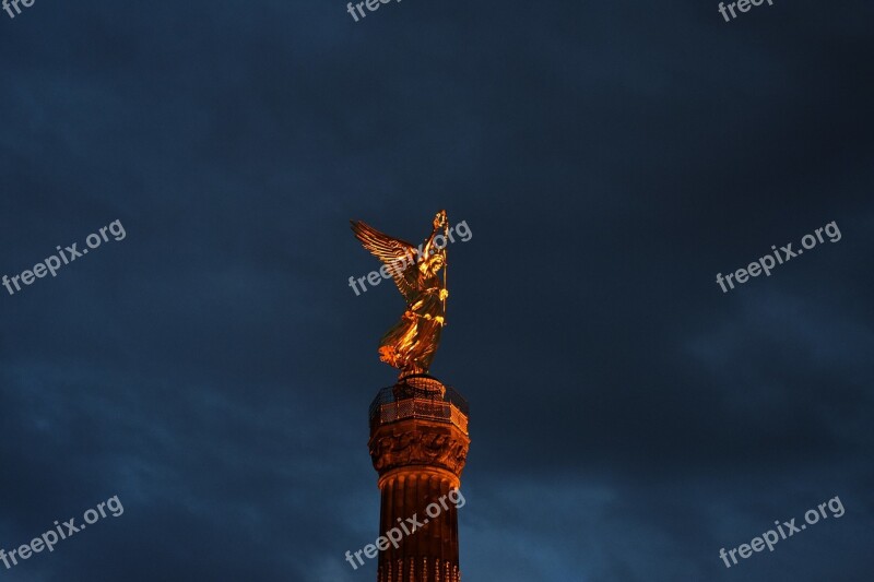 Berlin Victory Column Europe Germany Part