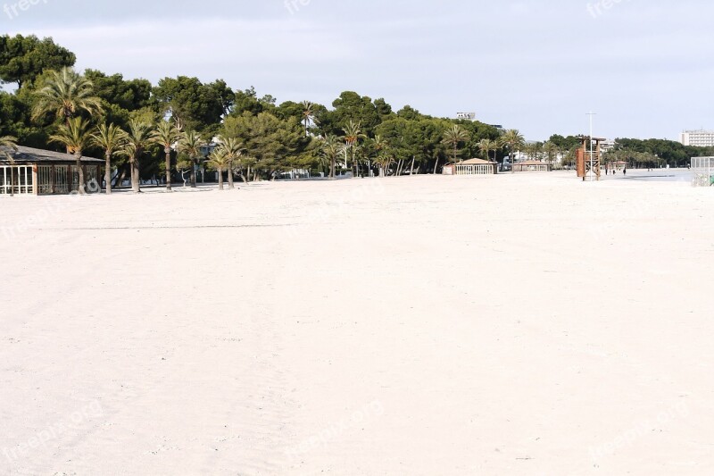 Beach Background Coast Minimalist Peaceful