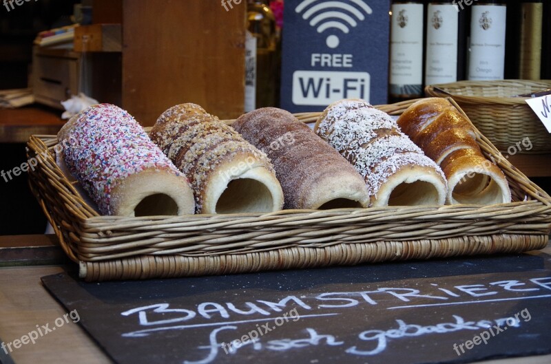 Travel Germany Rudesheim Rhine Pastries