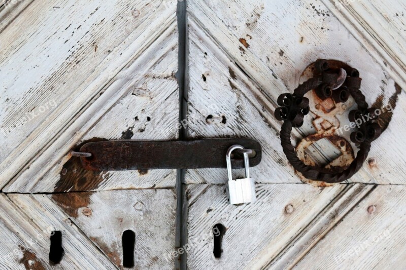 Locked Traditional And Modern Key Locker Door