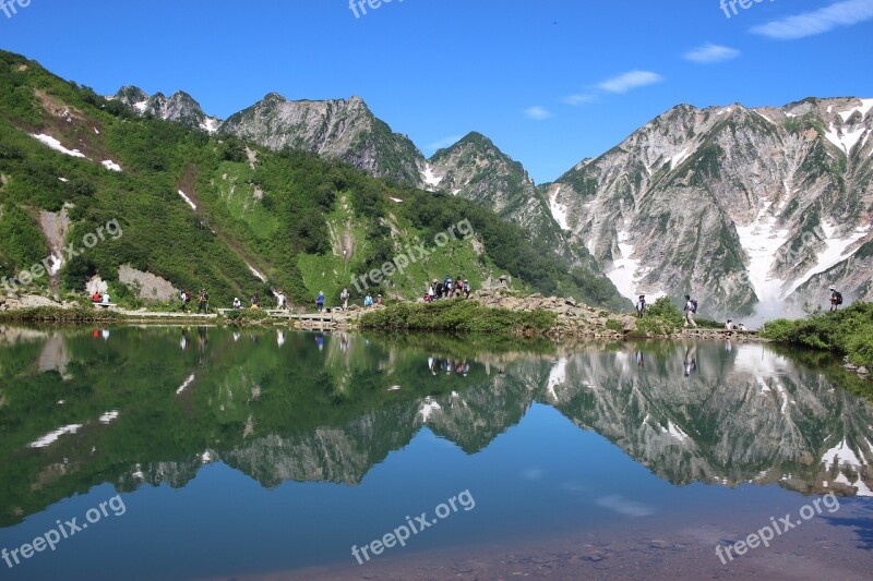 Mountain Mountain Climbing Japan Natural Sky