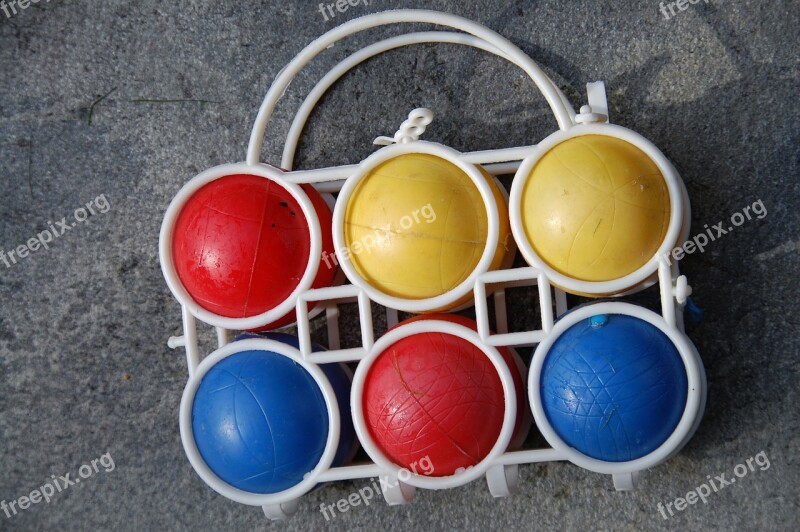 Bocce Balls Boule Play Sport