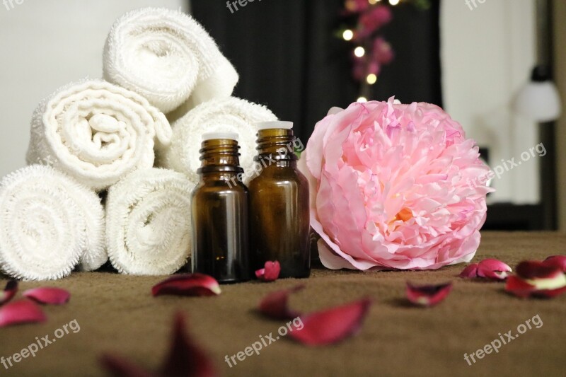 Essential Oils Spa Aromatherapy Massage Relaxation