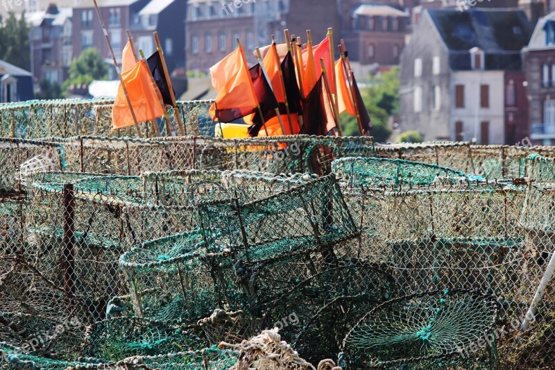 Port Nets Tréport France Fishnet