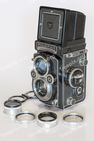 Rolleiflex Camera Photography Photograph Lens