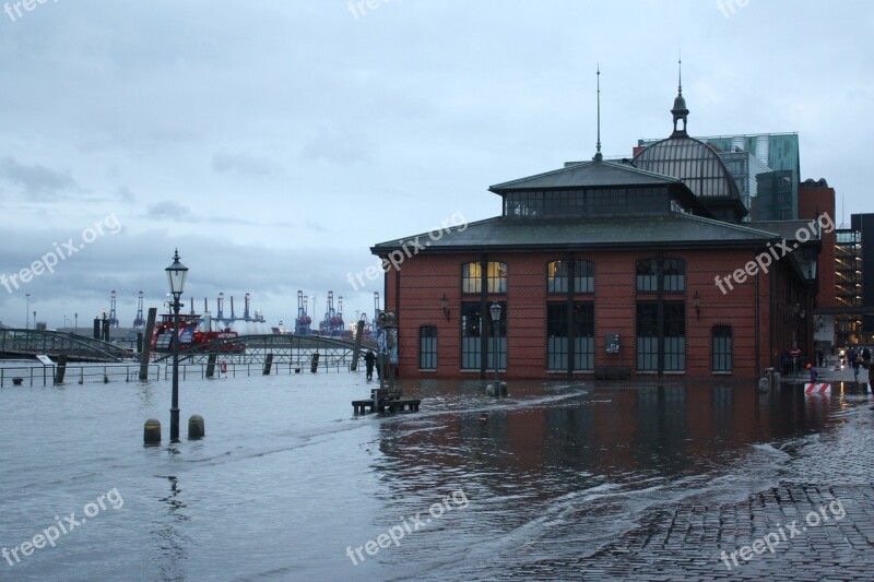 High Water Hamburg Port Motifs Harbour Cruise Hh