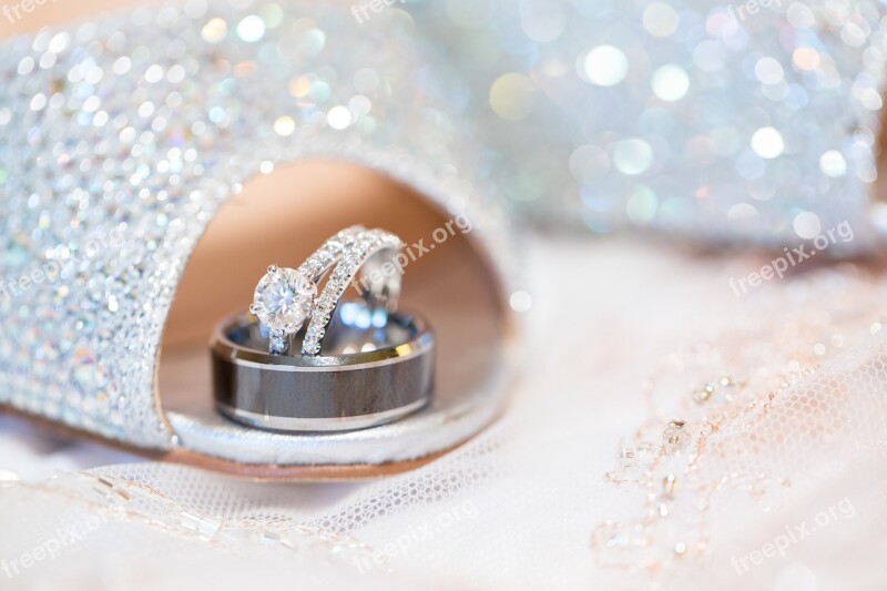 Wedding Ring Jewelry Bride Marriage