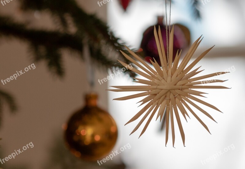 Christmas Strohstern Poinsettia Christmas Decorations Decoration