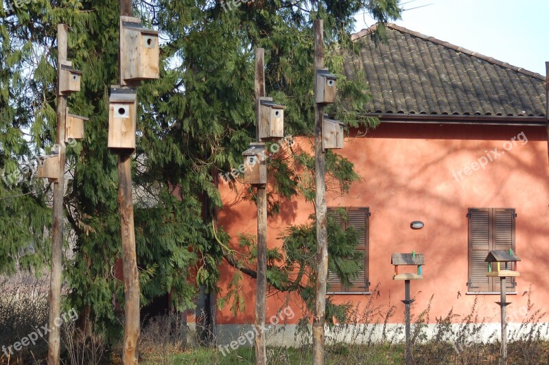 Ticino Park Nests Feeders Reserve Nest