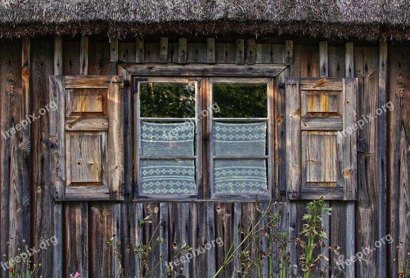 Window Wooden Windows Shutter Old Facade