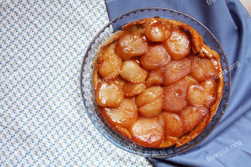 Pie Tatin Dessert Gluttony Pastry