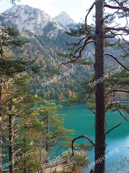 Lake Water Blue-green Nature Colorful