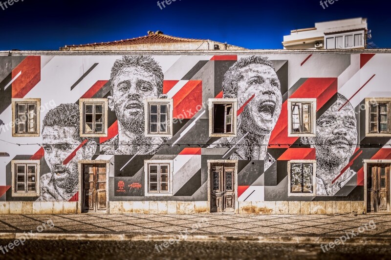 House Facade Football Portugal Team