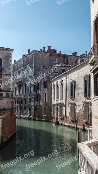 Venice Canal Venice Water Architecture Venice Tourism