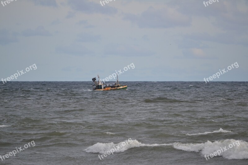 Cutter The Baltic Sea Sea Ships Poland