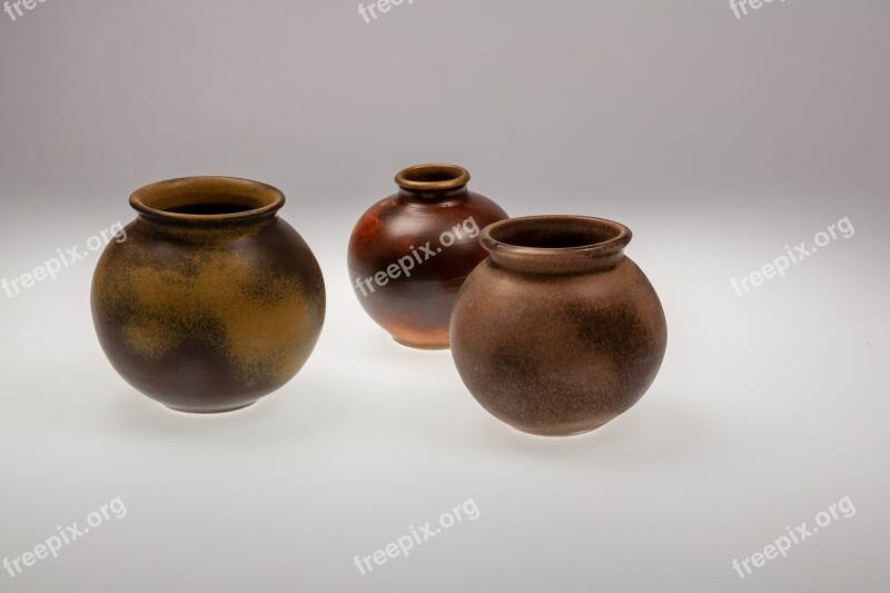 Pots Sound Pottery Tonkunst Ceramic