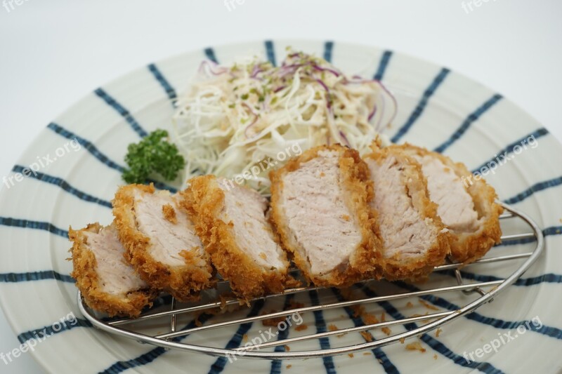 Tonkatsu Soup Pork Cutlet Pork Tenderloin Free Photos