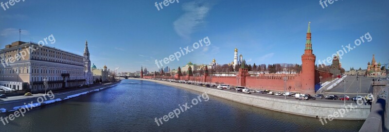 Water Panoramic Panoramic Photo Megalopolis River