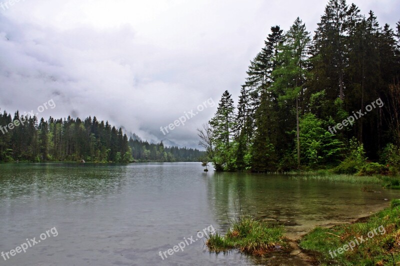 Lake Fog Moor Upper Bavaria Haunting