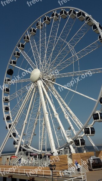 Wheel Ferris Wheel Roll Along Entertainment Carousel