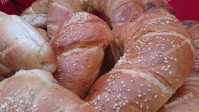 Eating Bread Bakery Juicy Breakfast