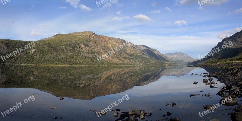 Nature Water Landscape No One Panoramic