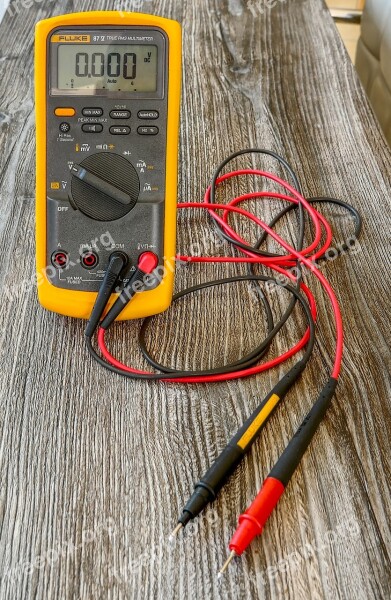 Equipment Tool Multimeter Voltage Resistance