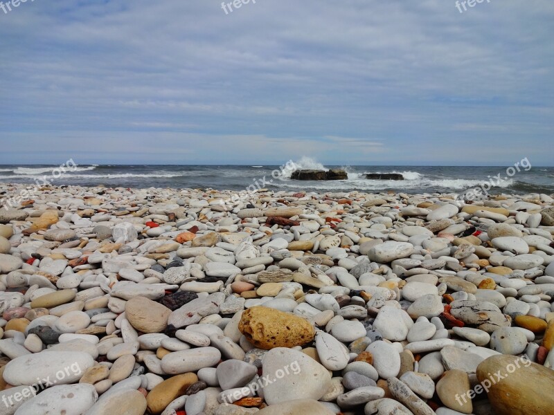 Beach Sea The Coast Monolithic Part Of The Waters Free Photos