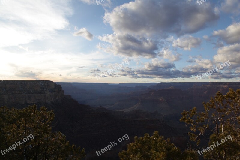 Panoramic Landscape Nature Sky Travel