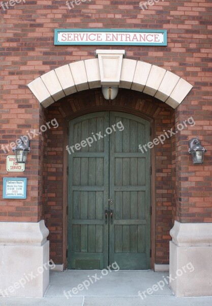 Door Building The Entrance Doorway Home