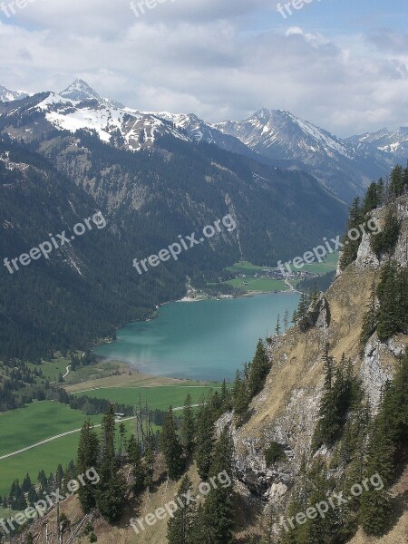 Tannheim Haldensee Nesselwängle Foghorn Hiking