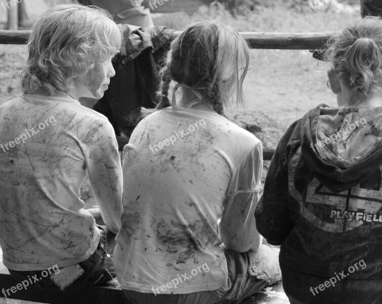 Children School Trip Mud Game Body Kits