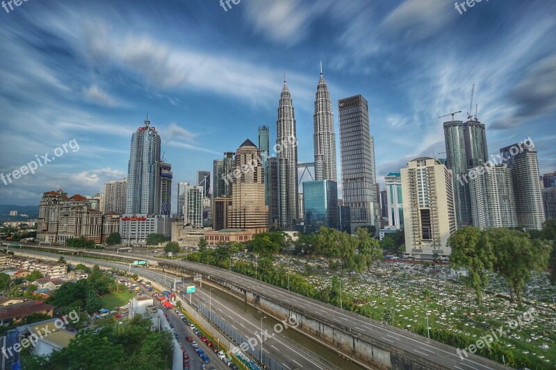 City Skyscraper Skyline Cityscape Architecture