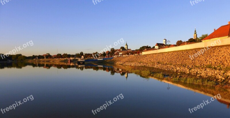 Nature Hungary Danube Body Of Water No Person