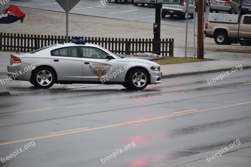 Car Pavement Vehicle Ohio Highway Patrol