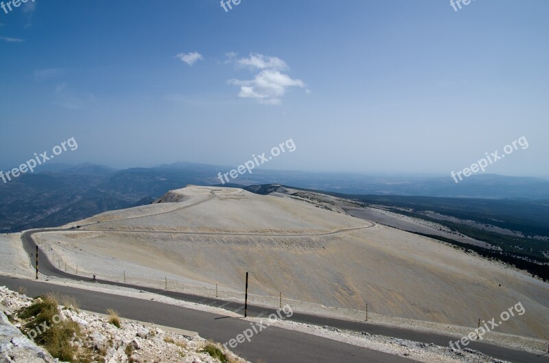 Mont Ventoux Nature Travel Landscape Cycling