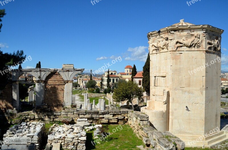 Antiquity Archaeology Excavation Ancient Times Greece