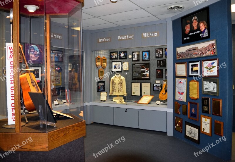 Willie Nelson Museum Country Music Historic Display