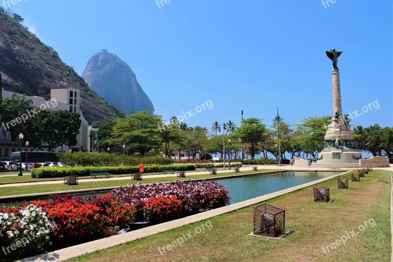 Brazil Rio De Janeiro Sugarloaf Travel Pond